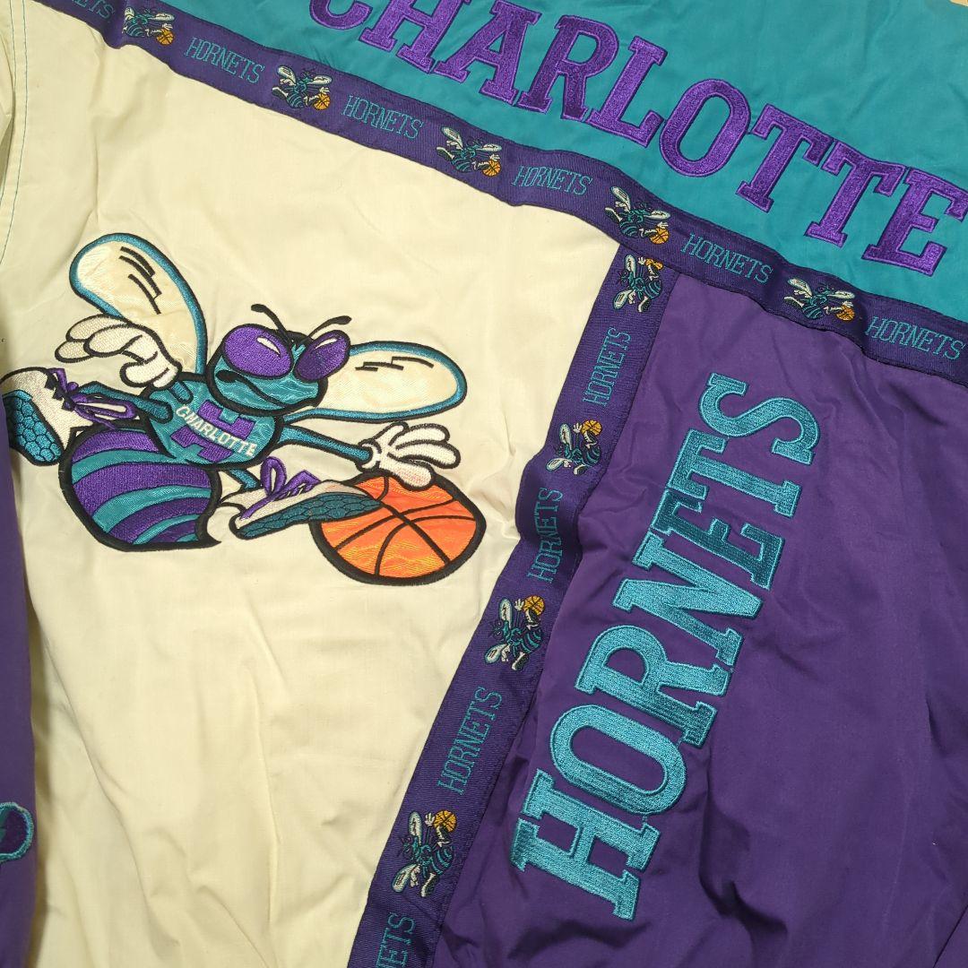 d*7様 NBA プロプレイヤー シャーロット・ホーネッツ ナイロンジャケット