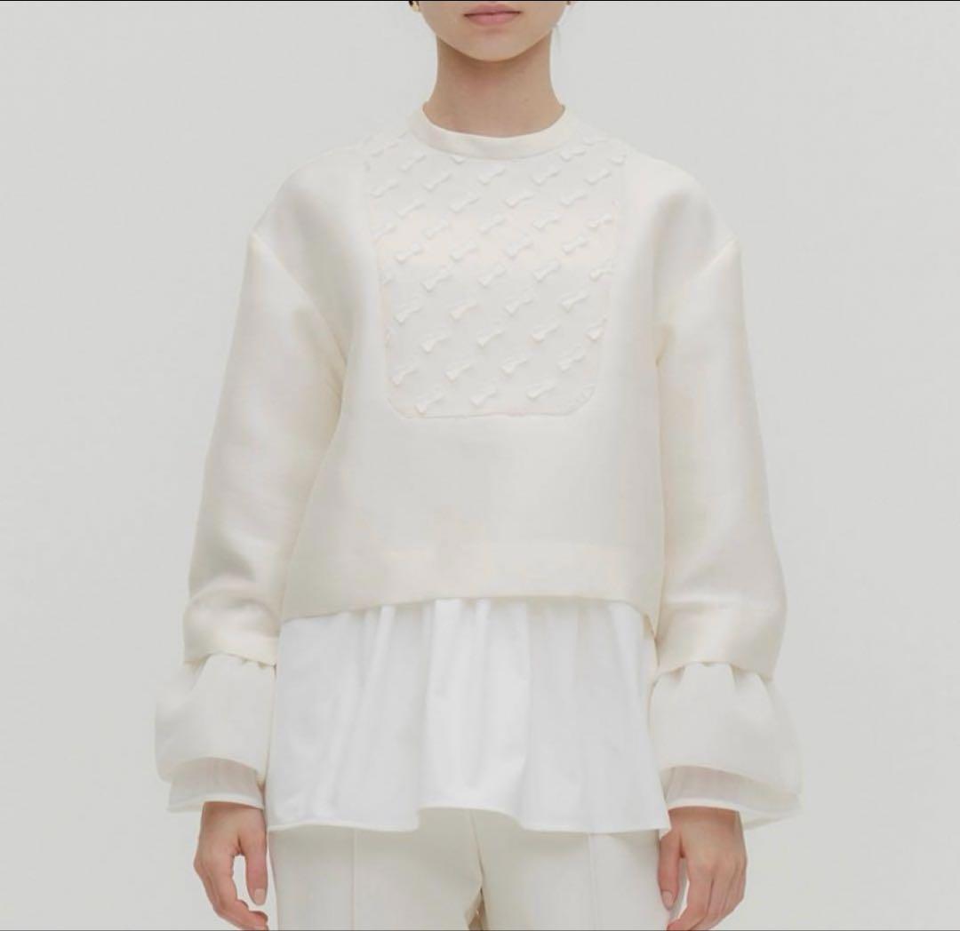 yori shirocon キティリボンボザムブラウス 36