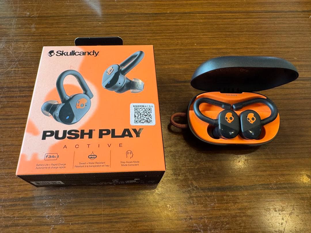 【新商品】SKULLCANDY PUSH PLAY ACTIVE