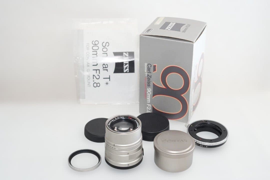 Zeiss Sonnar T* 90mm F2.8 K&F. Eマウント