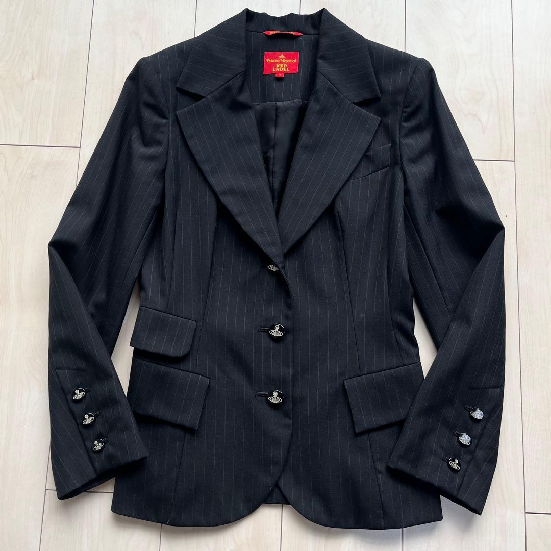 ヴィヴィアンウエストウッドレッドレーベル ジャケット ストライプ オーブ 3