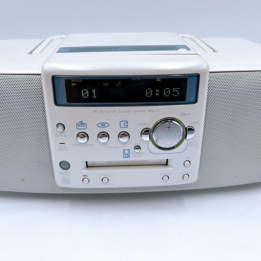 KENWOOD CDプレーヤー MDパーソナルステレオシステム MDX-L1