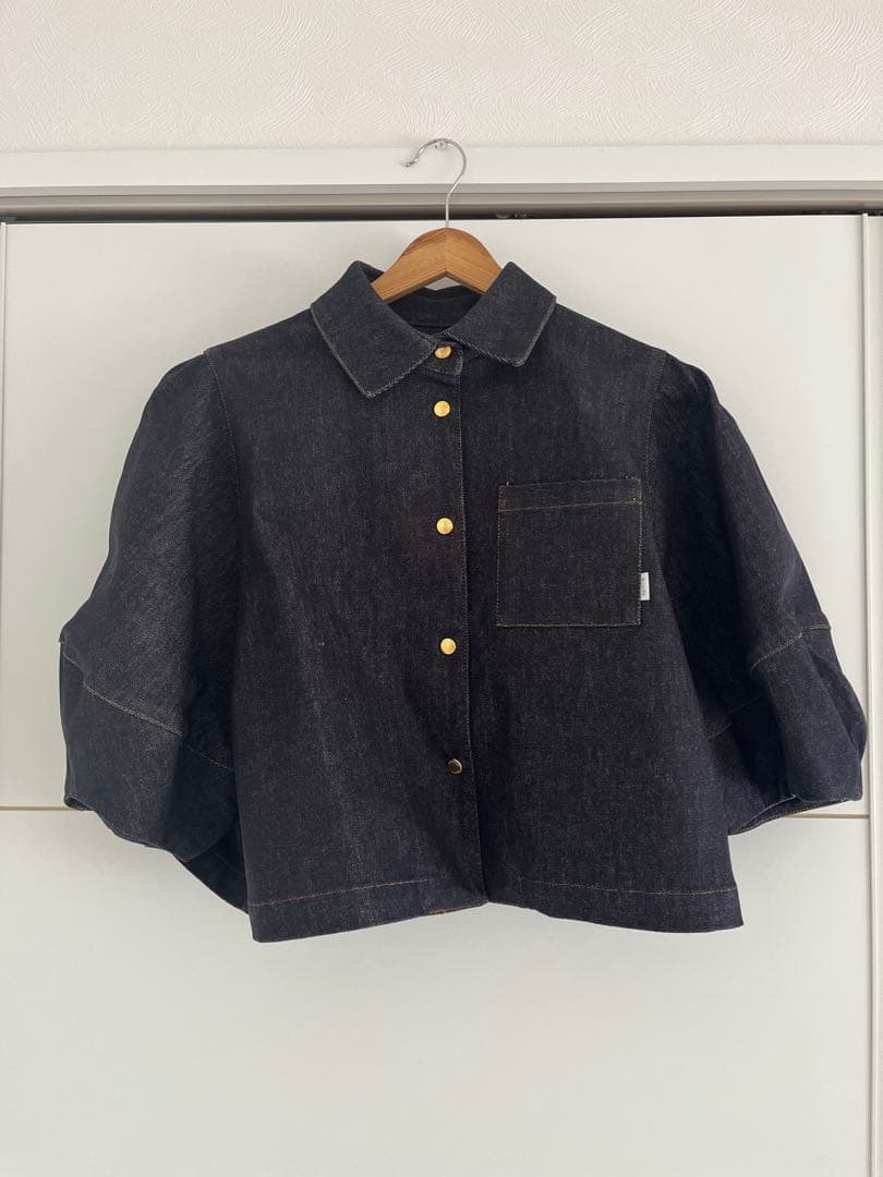 【美品】St.cecilia girlish ランタンデニムジャケット