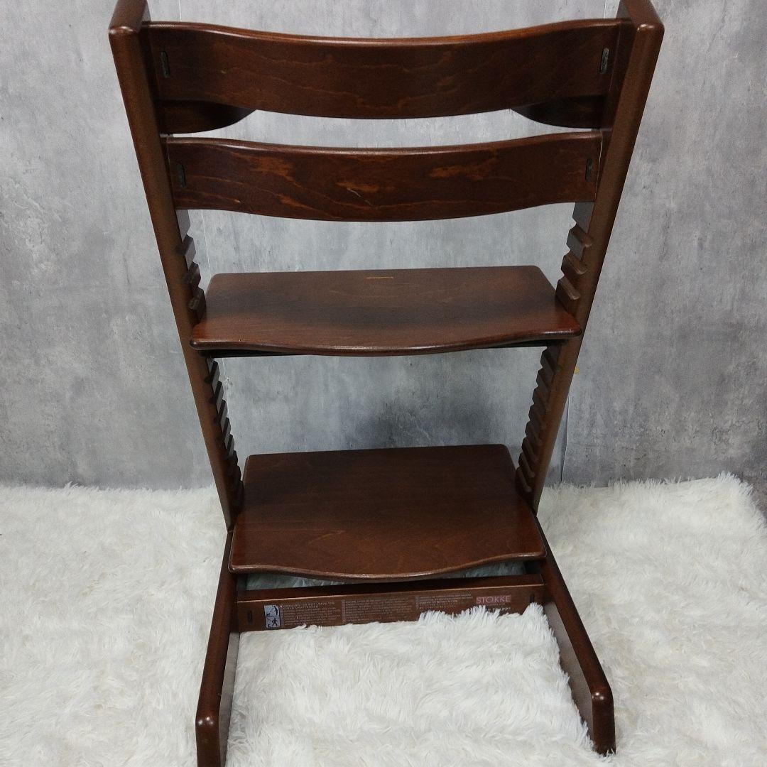 【極美品】ストッケ　トリップトラップ シリアル3 ブラウン ベビーガード付