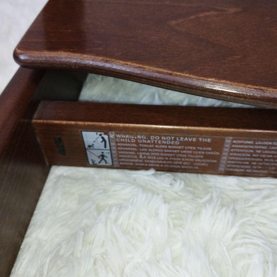 【極美品】ストッケ　トリップトラップ シリアル3 ブラウン ベビーガード付