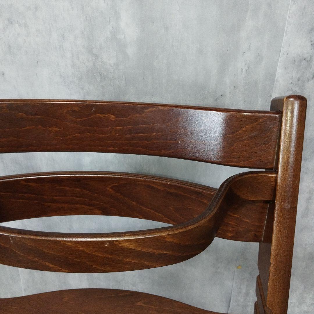 【極美品】ストッケ　トリップトラップ シリアル3 ブラウン ベビーガード付