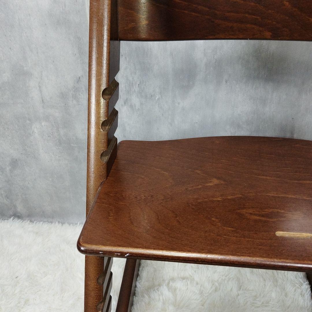 【極美品】ストッケ　トリップトラップ シリアル3 ブラウン ベビーガード付