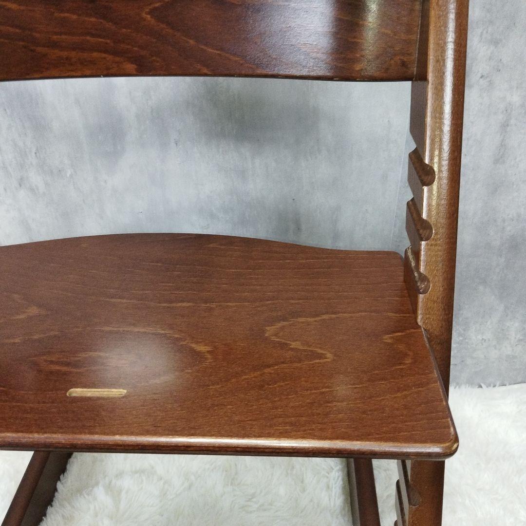 【極美品】ストッケ　トリップトラップ シリアル3 ブラウン ベビーガード付