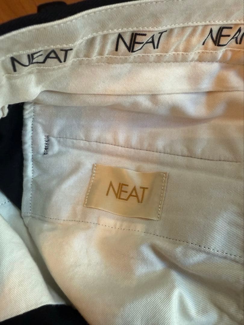 NEAT chino BLACK ブラック サイズ44 値下げ