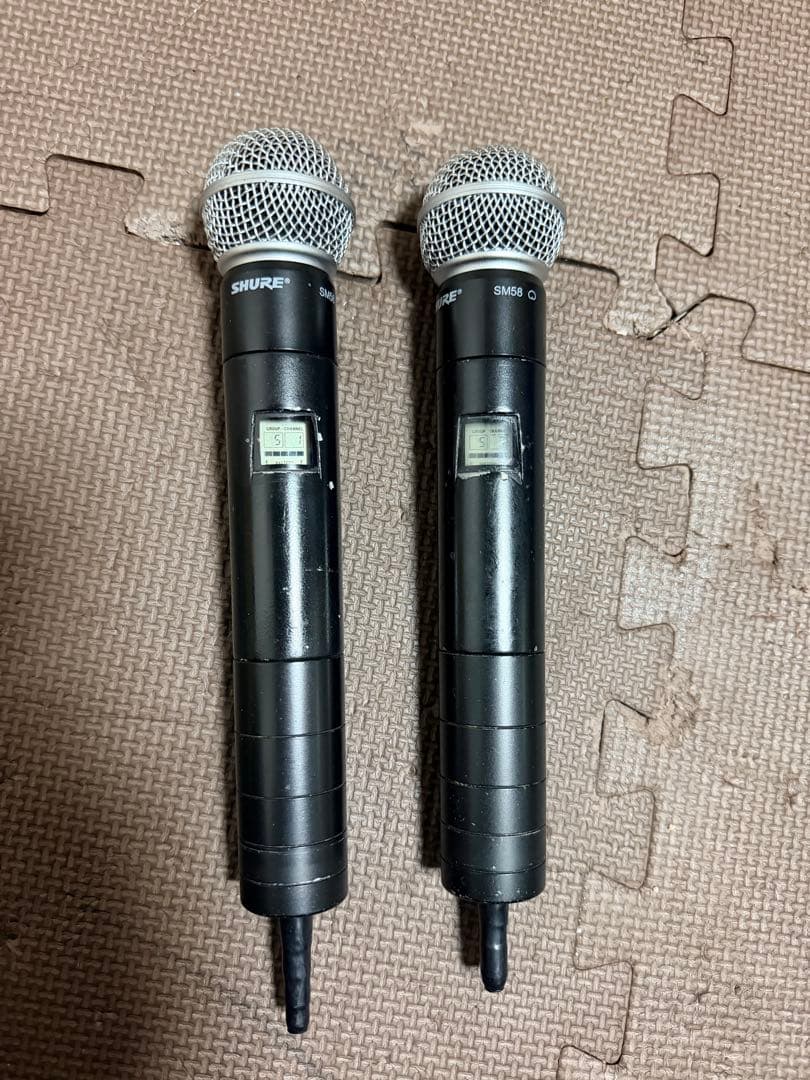 Shure u4d/sm58、動作確認済み。良い品。