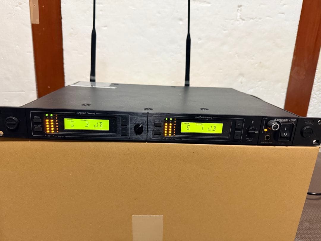 Shure u4d/sm58、動作確認済み。良い品。