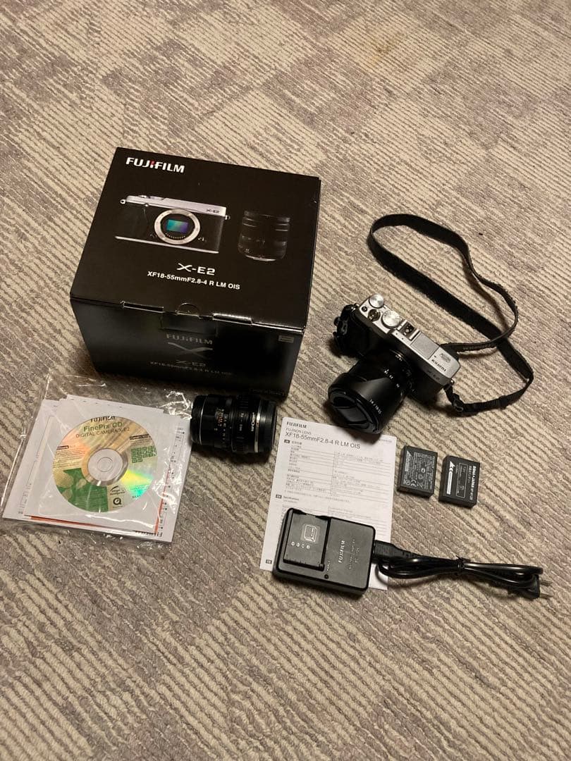 FUJIFILMx-e2キットレンズ&supertakumar 55mmf1.8