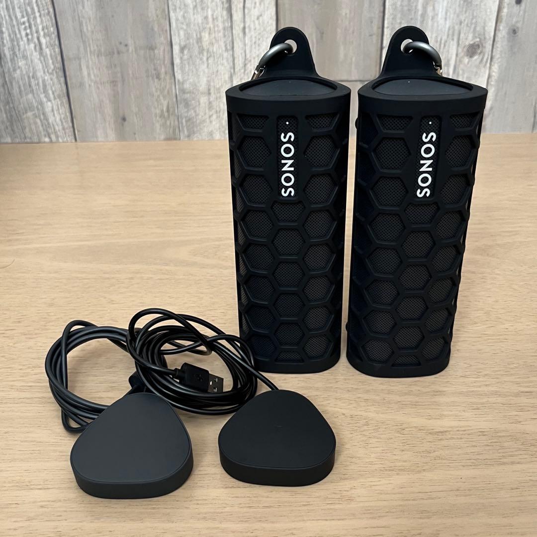 Sonos Roam 初代 Googleアシスタント対応 ペア 充電器付き