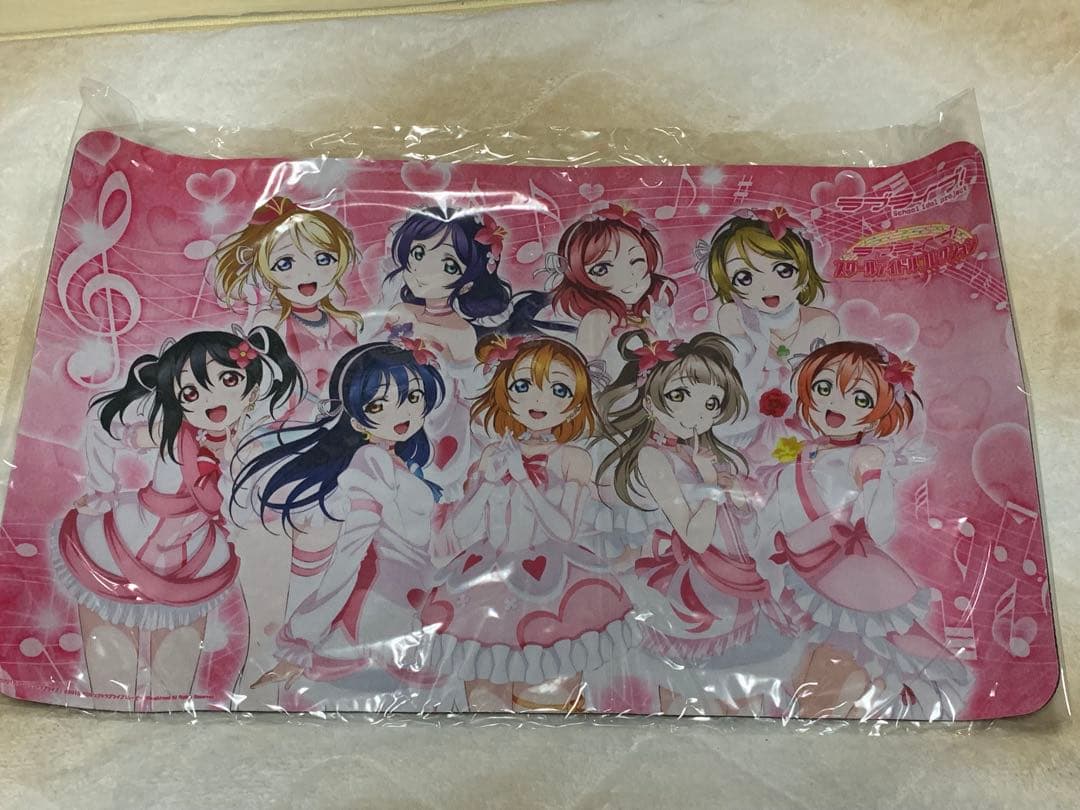 ラブライブ！　スクコレ　μ's プレイマット　DREAMカード交換景品