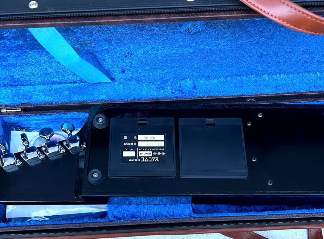コムニクス エレキ 大正琴 CK-201 スピーカー 音色切替機能 搭載 明日琴