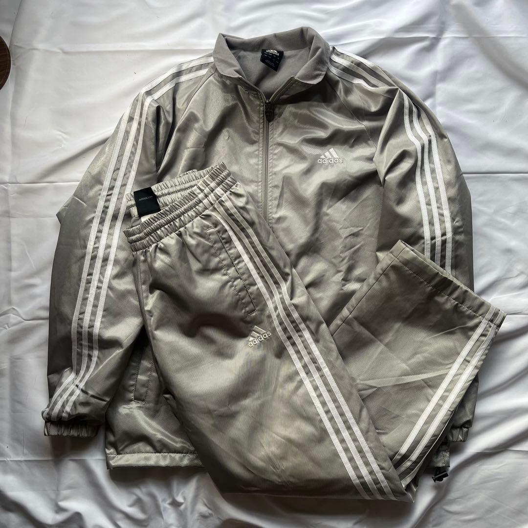 00s y2k adidas ナイロン セットアップ vintage B系