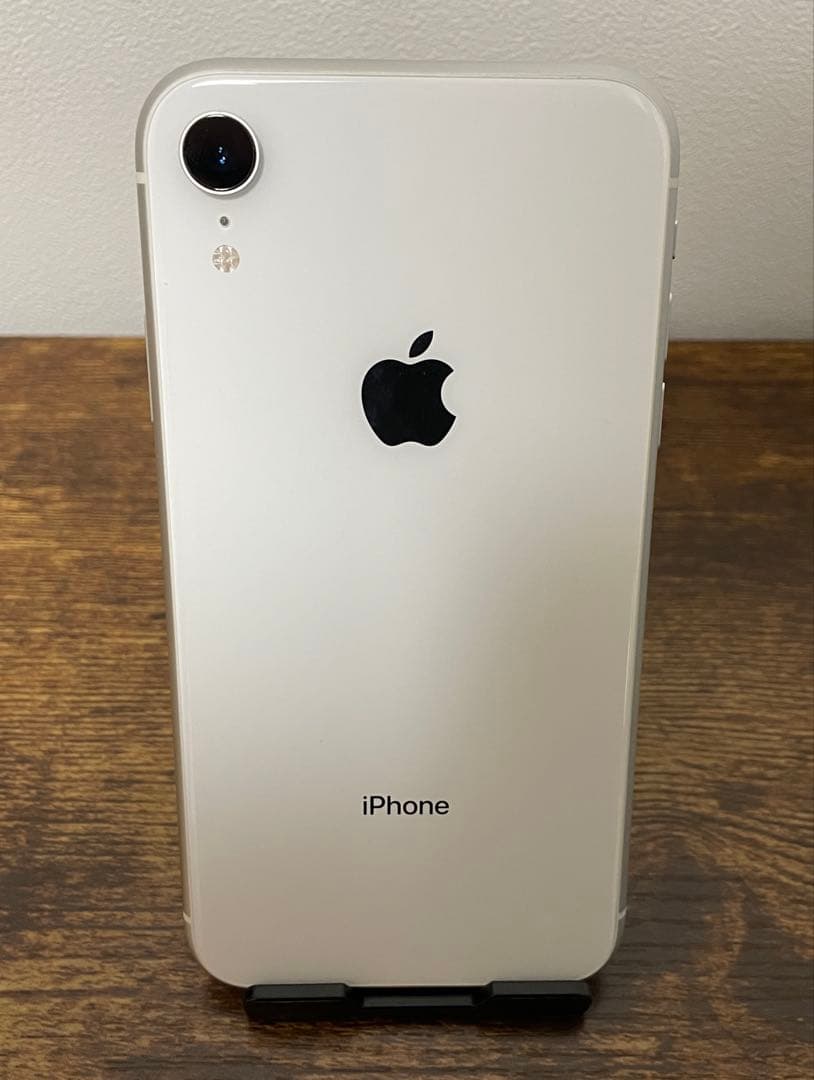 【美品】iPhone XR 128GB ホワイト