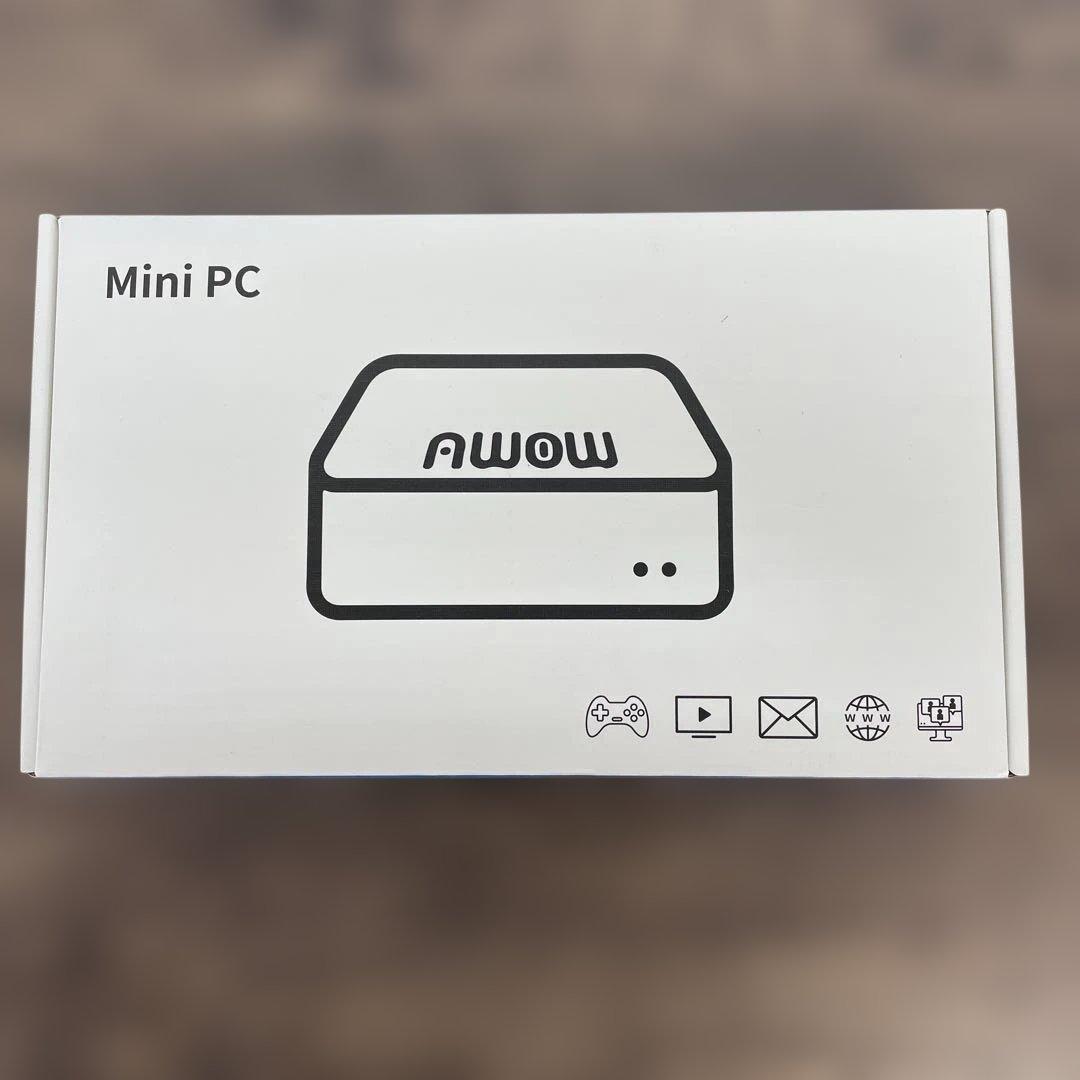 12246 AWOWミニpc win11 Pro N100、 16+512GB
