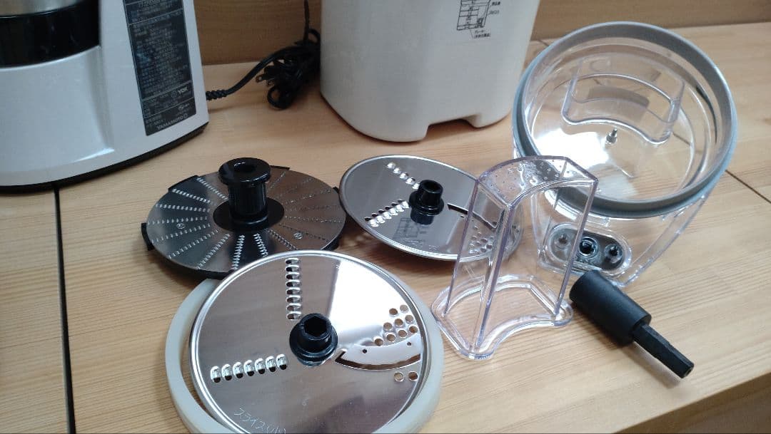 YAMAMOTO　マルチフードプロセッサー オプションスライサーセット