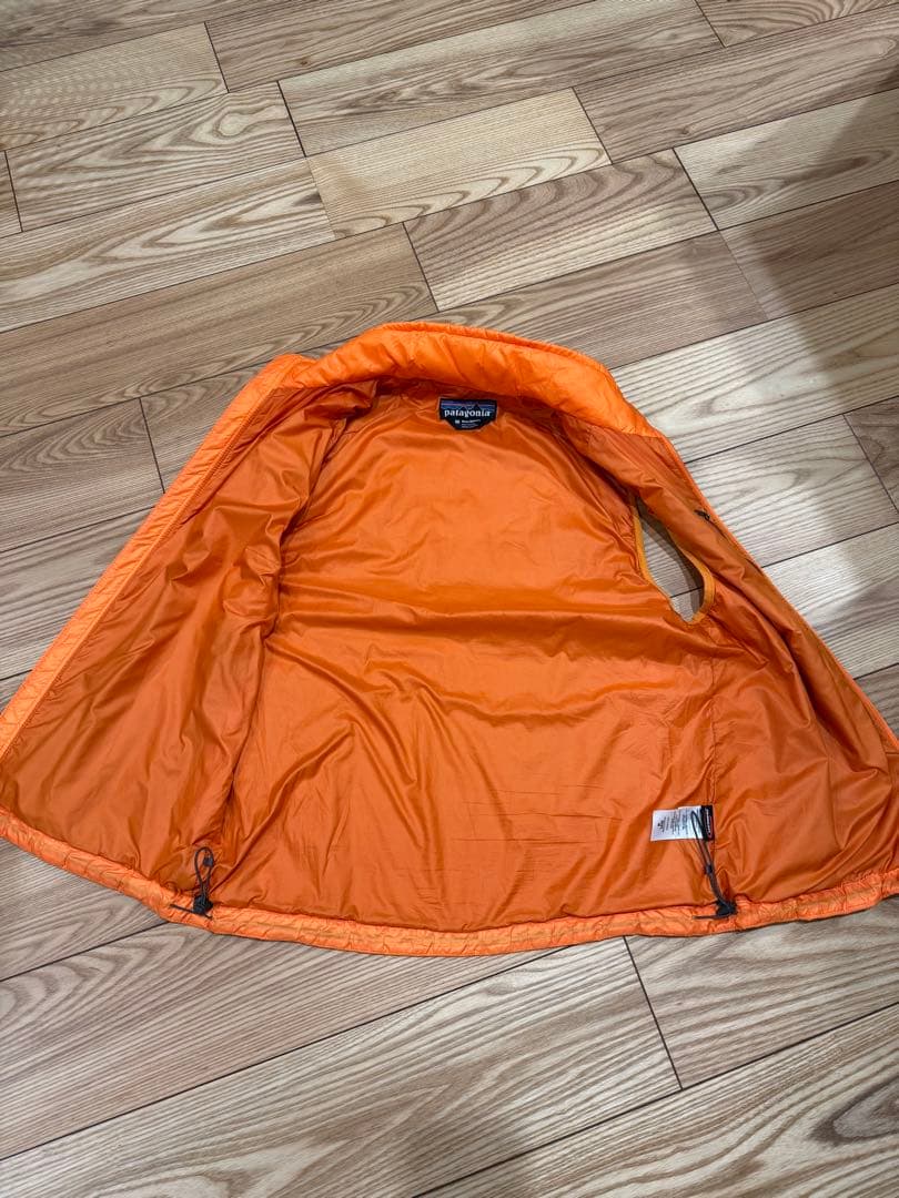 patagonia オレンジ ベスト