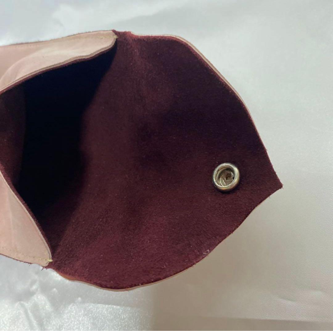 非売品 クロムハーツ ローリー レザーフラットポーチ 小物入れ ピンク