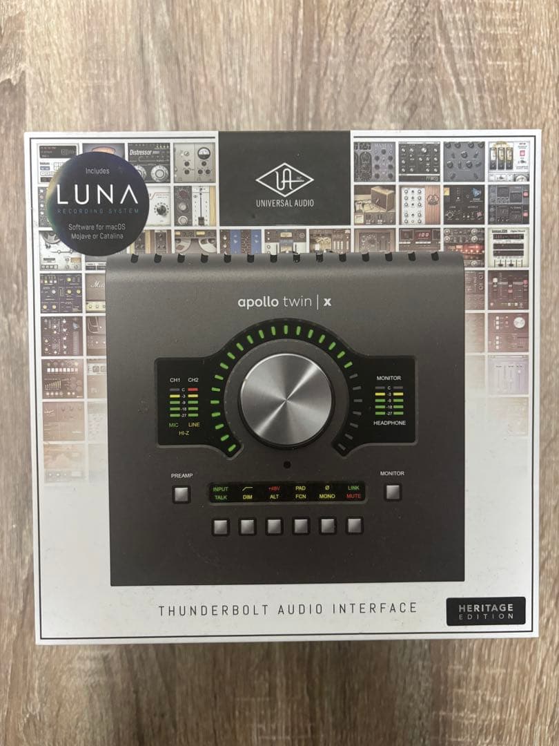 DTM・DAW apollo twin X duo heritage edition