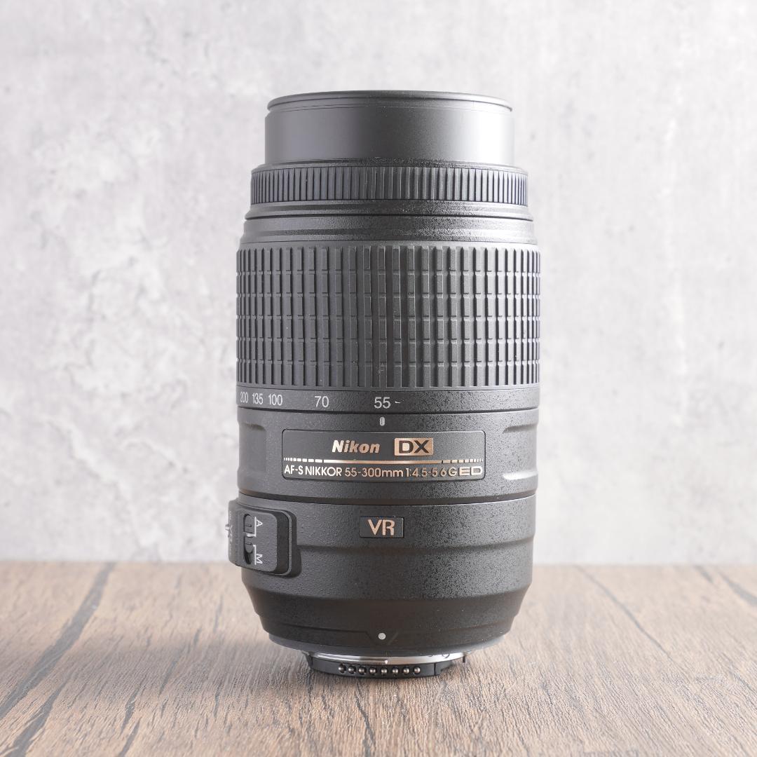 超美品✨スポーツに✨ニコン AF-S NIKKOR 55-300mm　725-2