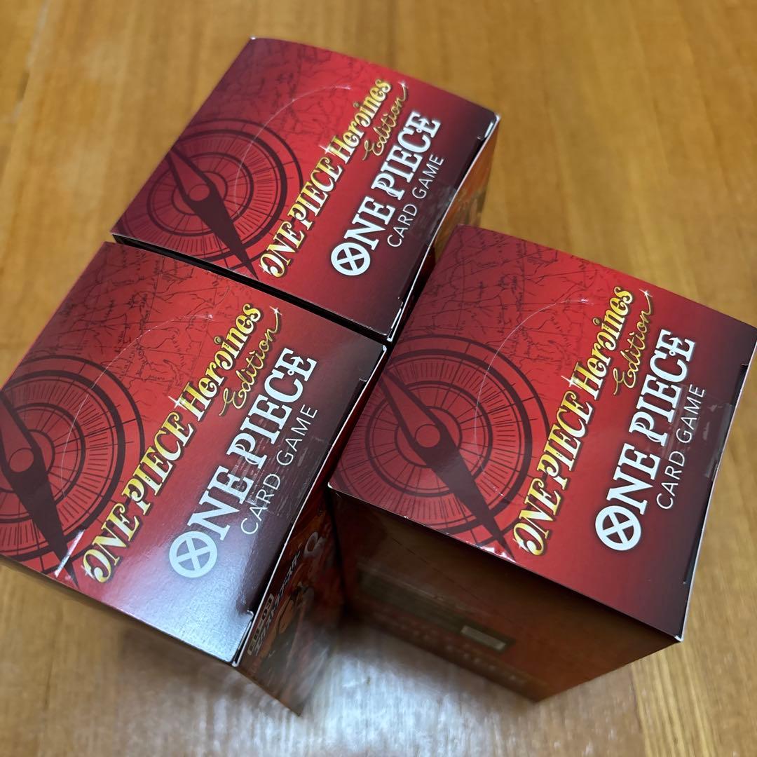ワンピースカード　ヒロインズエディション　テープ付　3BOX