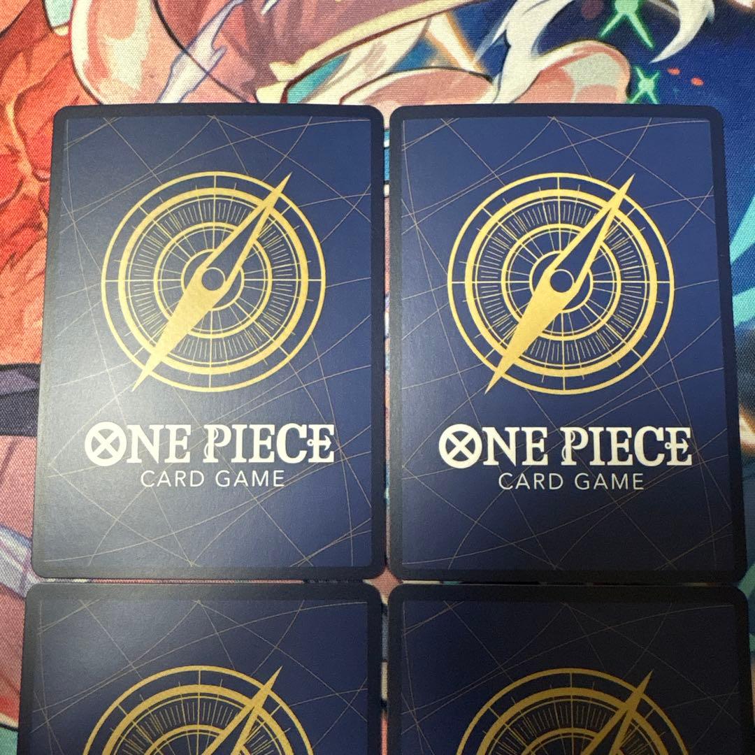 ワンピースカード　ハンコック　ストレージボックス　パラレル　4枚　ST17