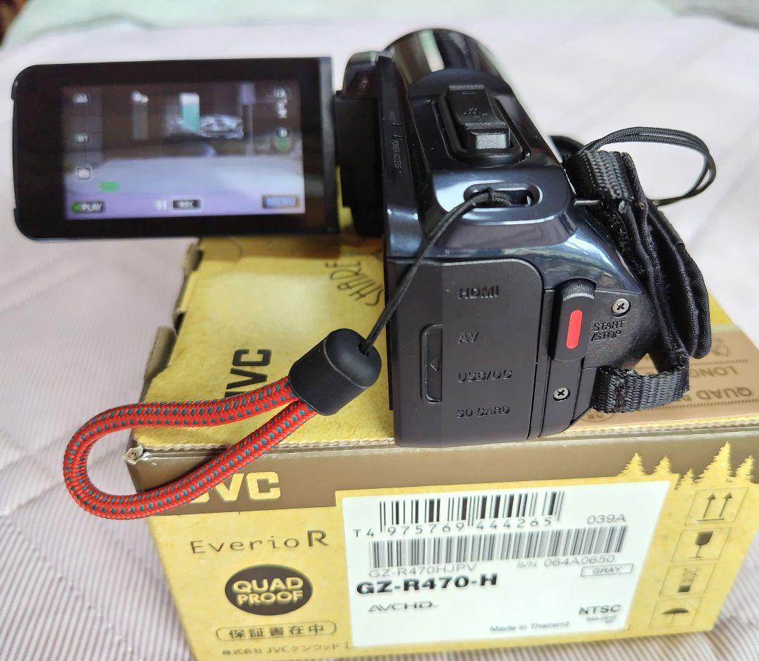 【美品】JVC ビデオカメラ EverioR と 専用バック の セット