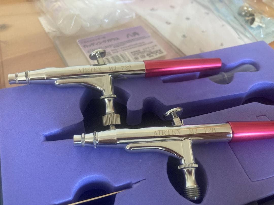 ★エアブラシ & ネイルアートセット★ARITEX minimo コンプレッサー