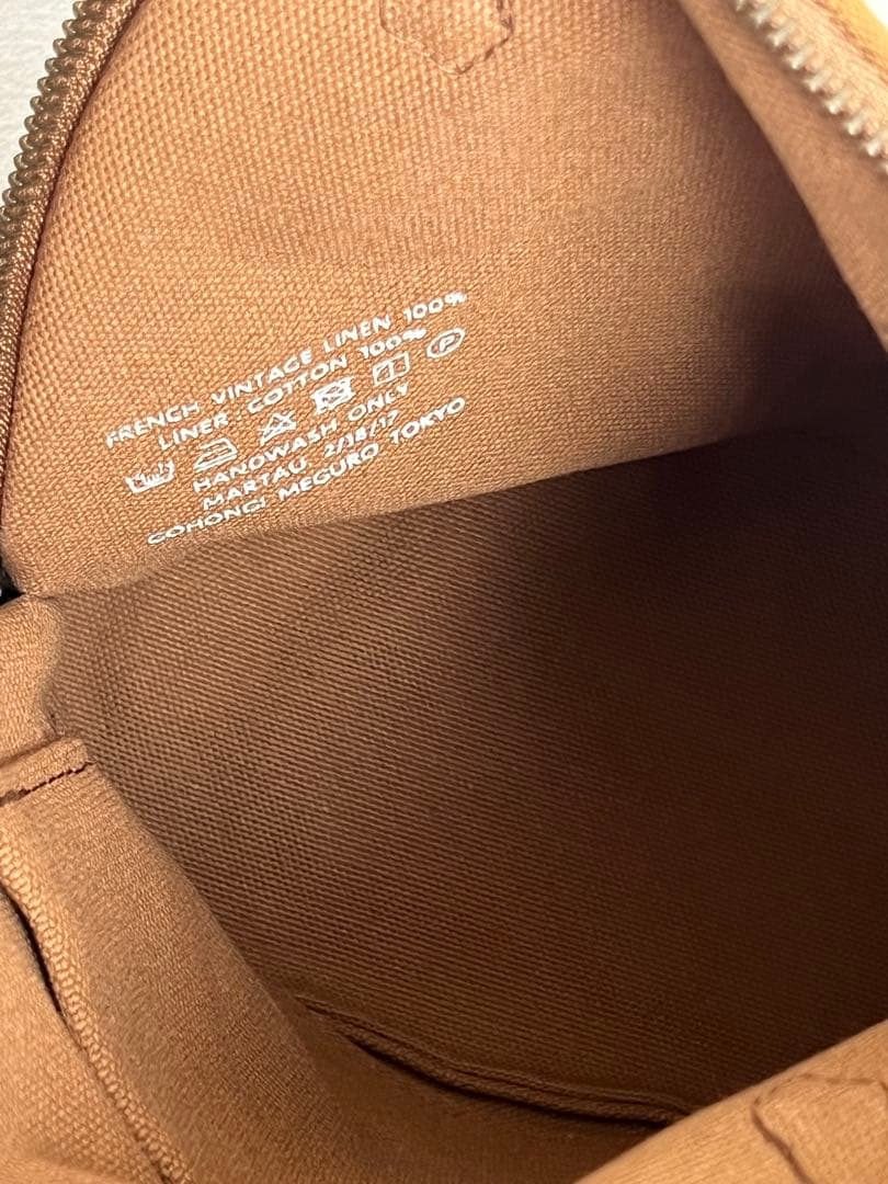 MARTAU. マルト SHELL BAG （XS）チェスナット