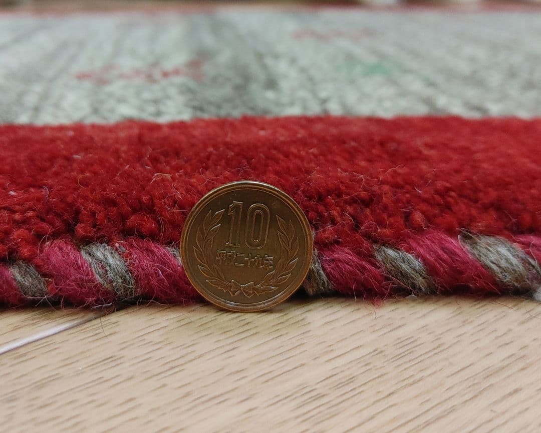 ペルシャ絨毯　ギャッベ　新品　85x55 cm Persia Gabbeh