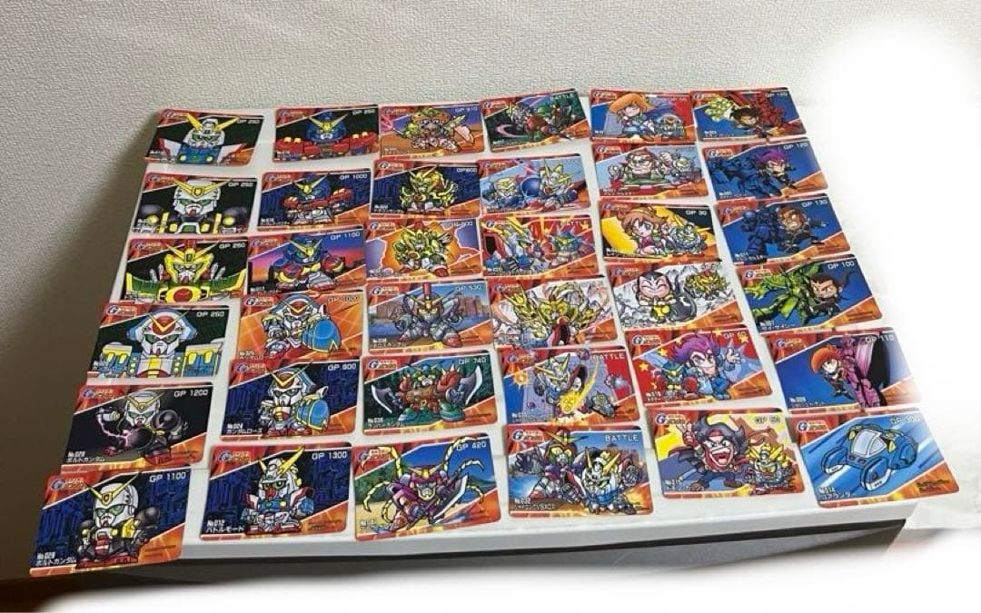ガンダムカード（キラカード、ノーマルカード）記念カード、SDガンダムシステム電子