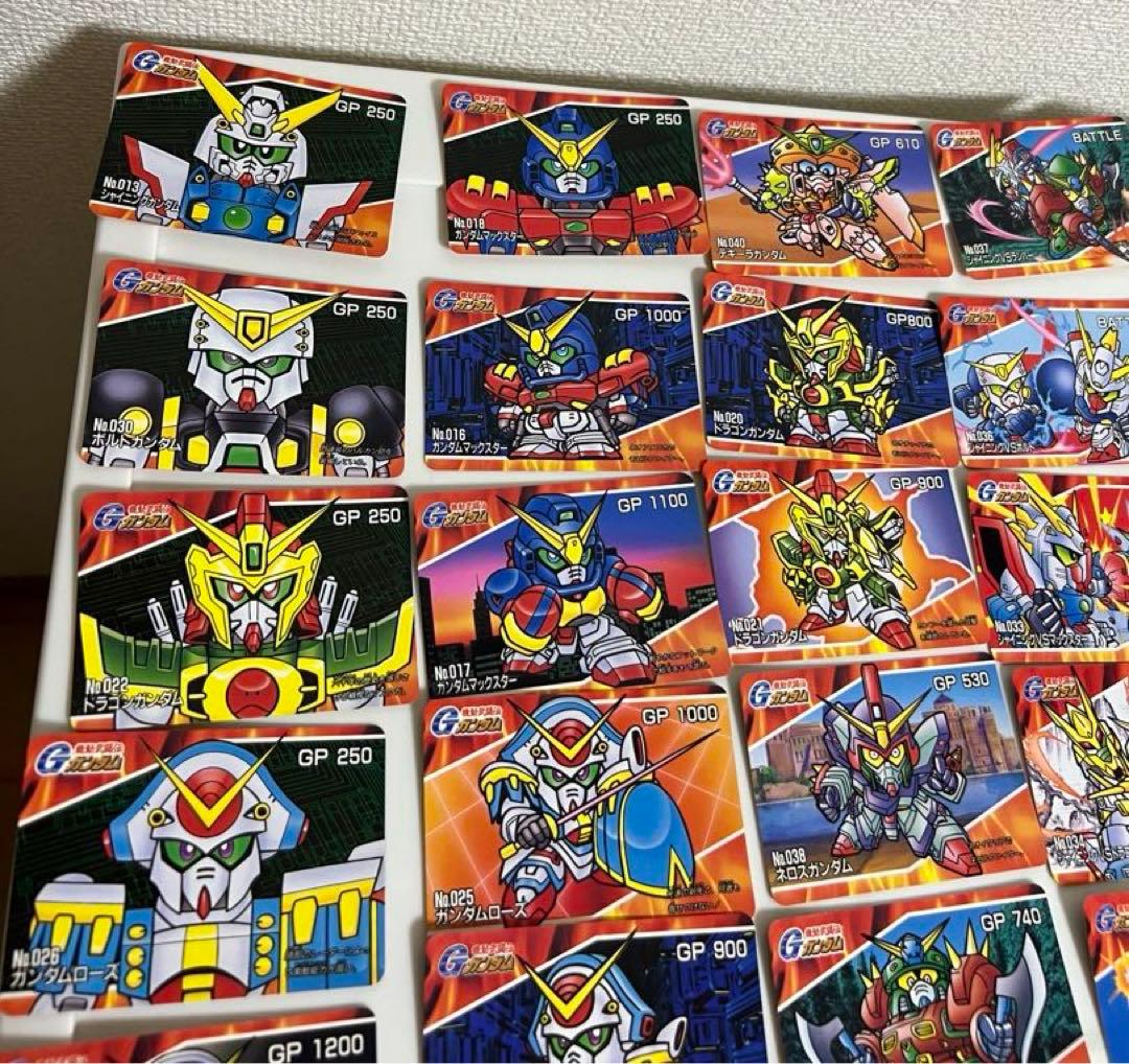 ガンダムカード（キラカード、ノーマルカード）記念カード、SDガンダムシステム電子