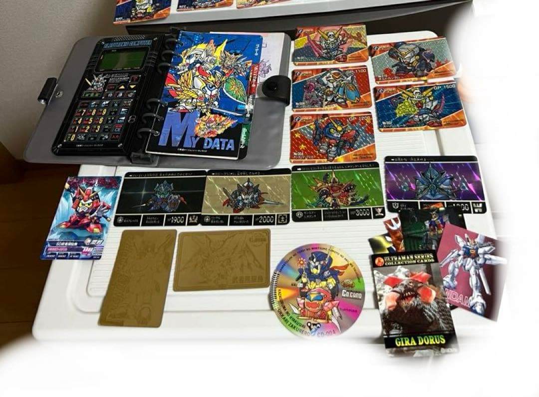 ガンダムカード（キラカード、ノーマルカード）記念カード、SDガンダムシステム電子