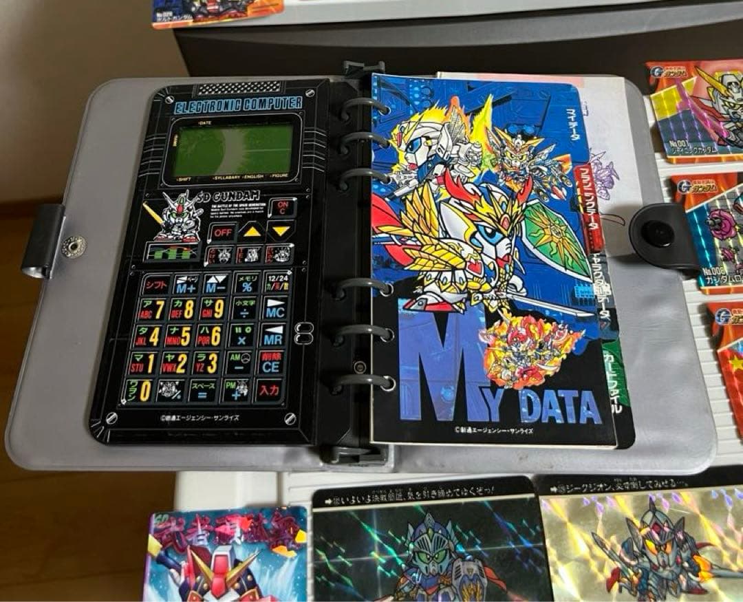 ガンダムカード（キラカード、ノーマルカード）記念カード、SDガンダムシステム電子