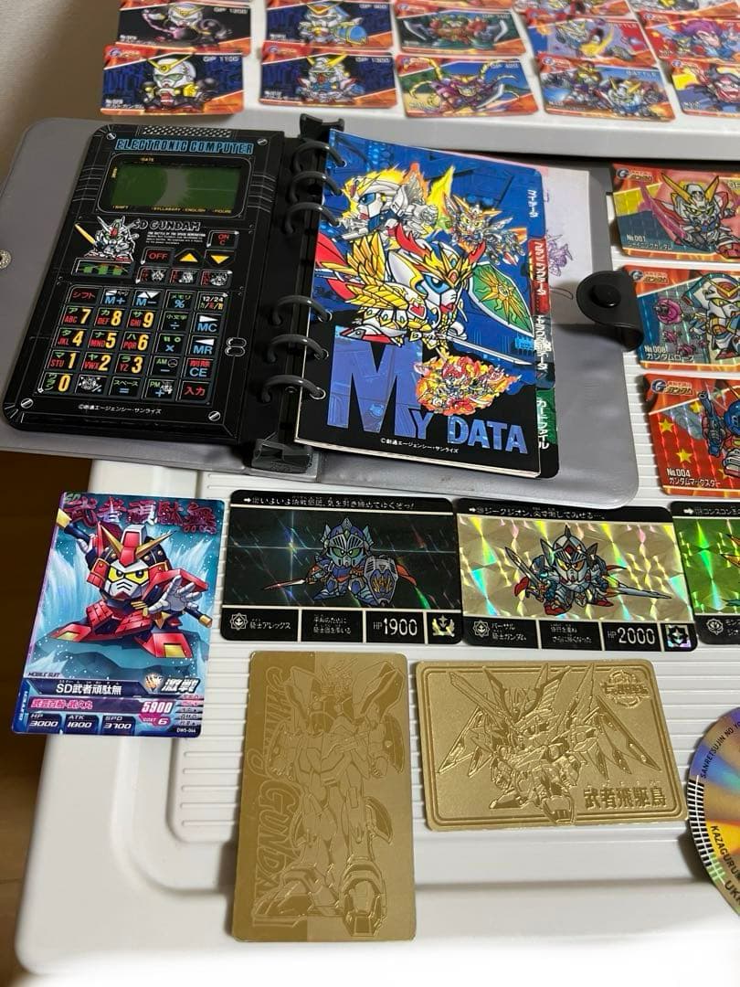 ガンダムカード（キラカード、ノーマルカード）記念カード、SDガンダムシステム電子
