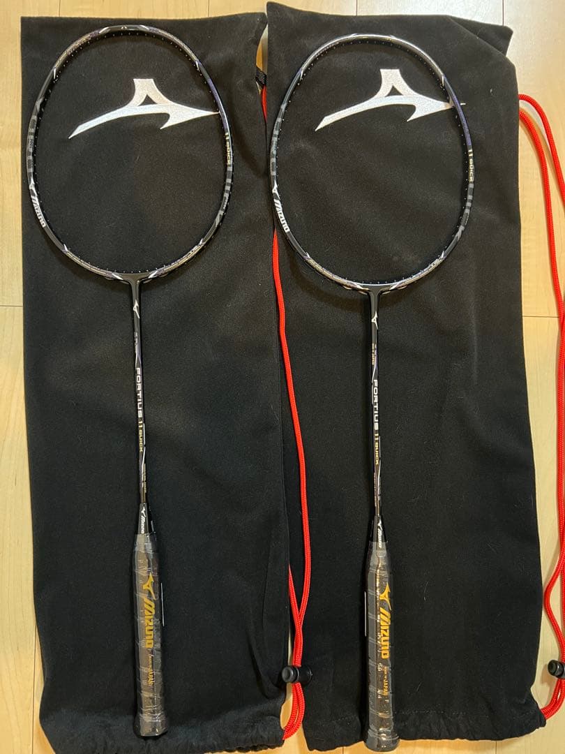 フォルティウス11クイック 4U6 2本セット ミズノバドミントンラケット