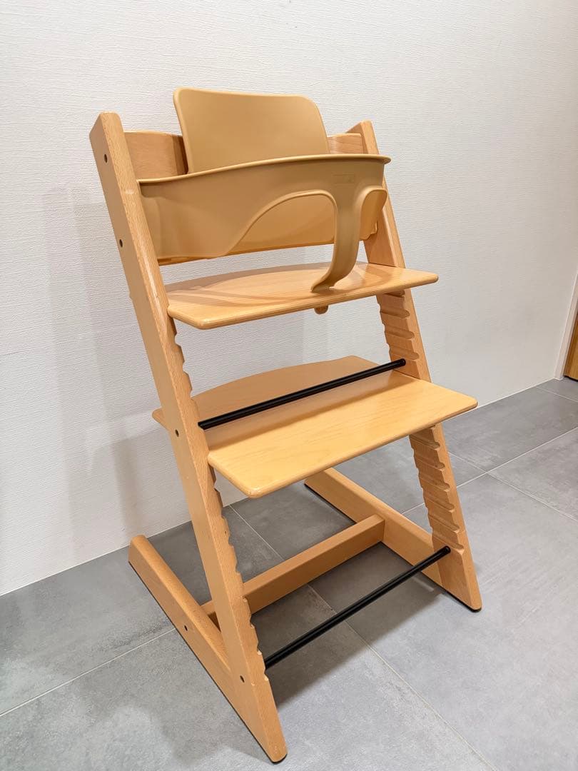 ストッケ ベビーチェア トリップトラップ ベビーセット付き シリアルナンバーなし