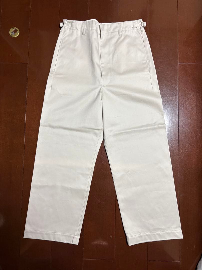 【UNFOLK】Seamless west point chino pants