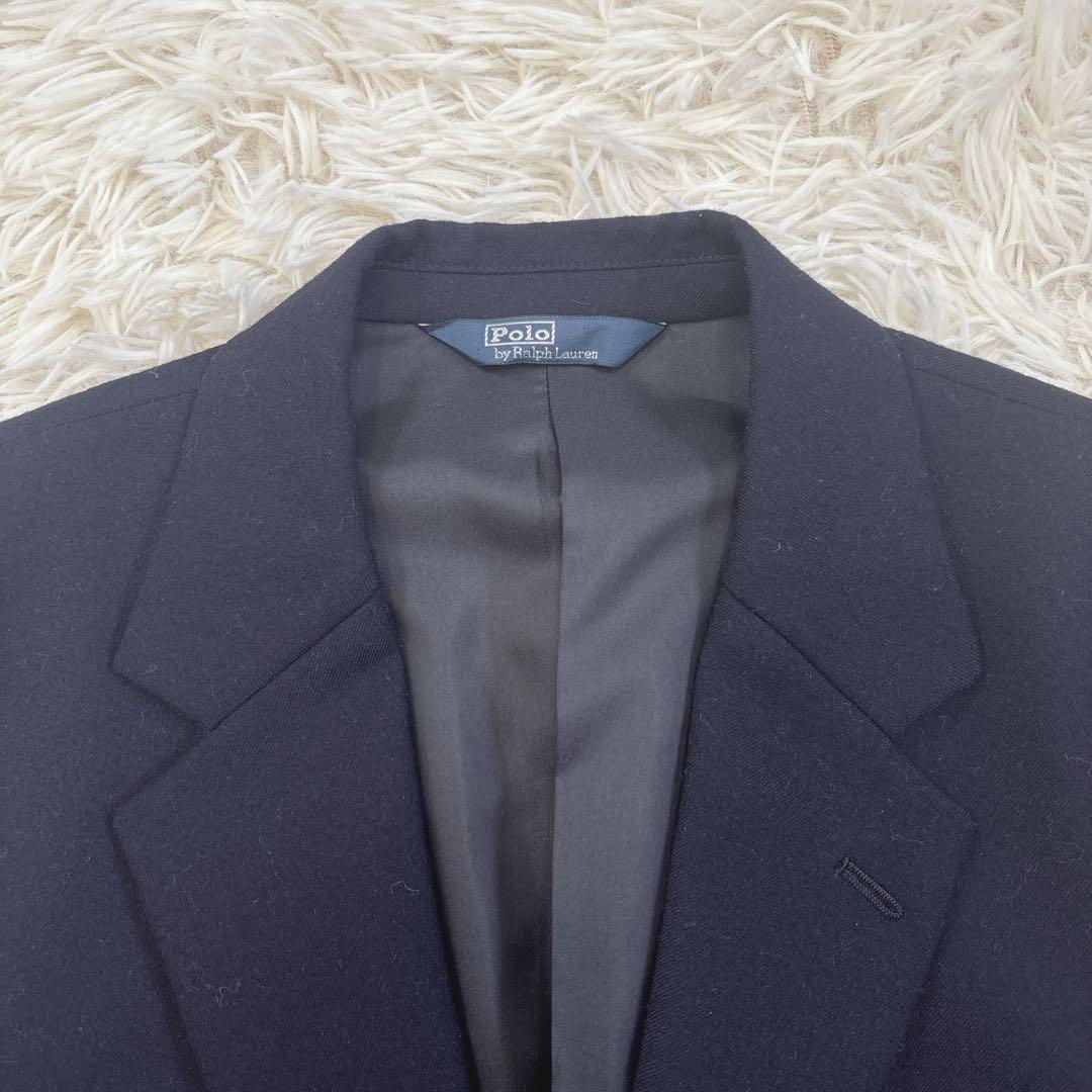 極美品✨️ポロラルフローレン フォーマルスーツ 紺ブレ 金ボタン 160