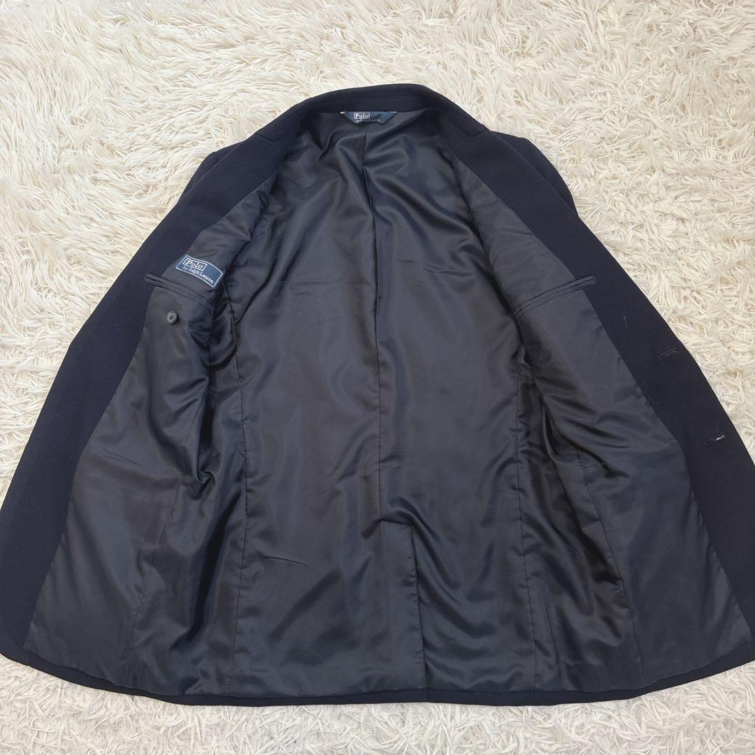極美品✨️ポロラルフローレン フォーマルスーツ 紺ブレ 金ボタン 160