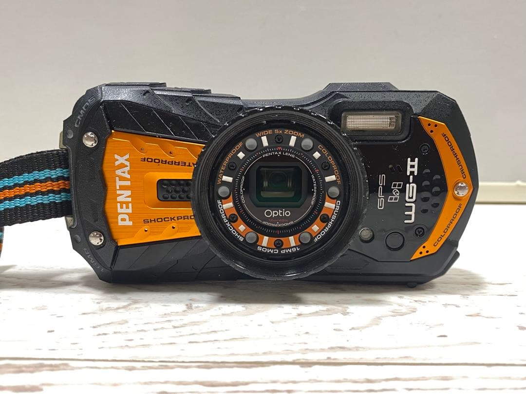 PENTAX Optio WG-2 コンパクトデジタルカメラ　防水カメラ