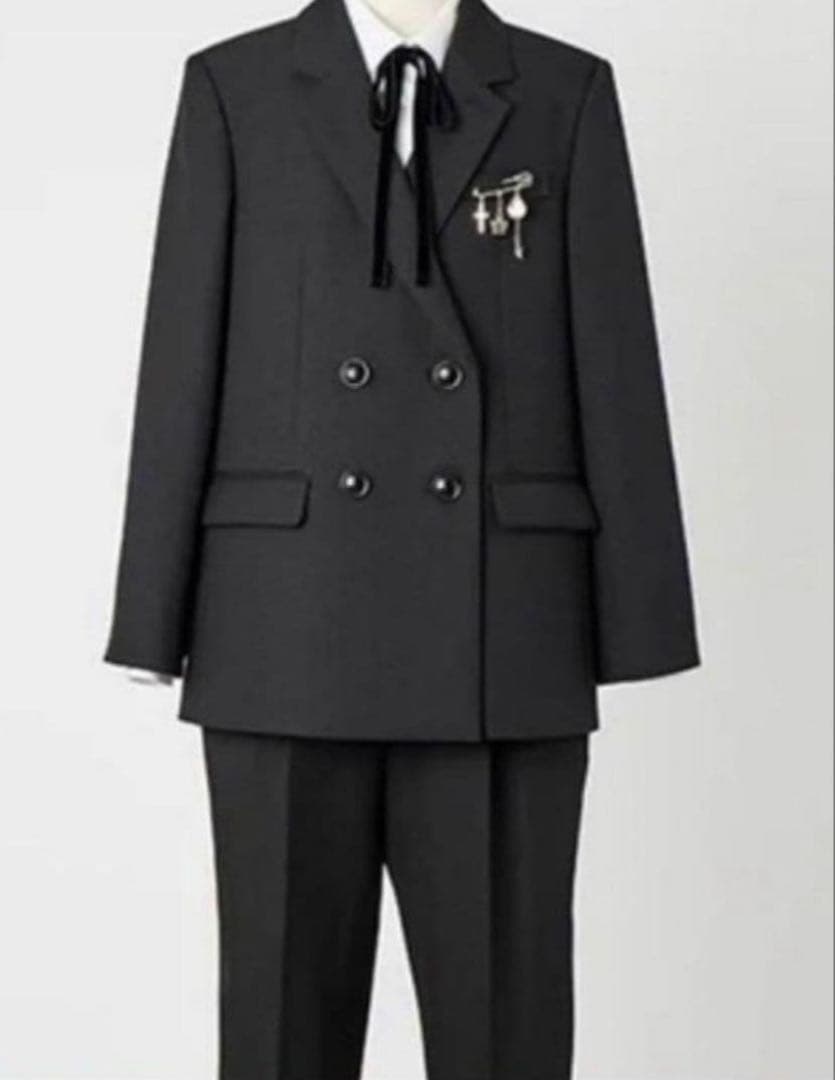 ワルツバイビームスデザイン パンツスーツ 165A 卒服 卒業式 黒