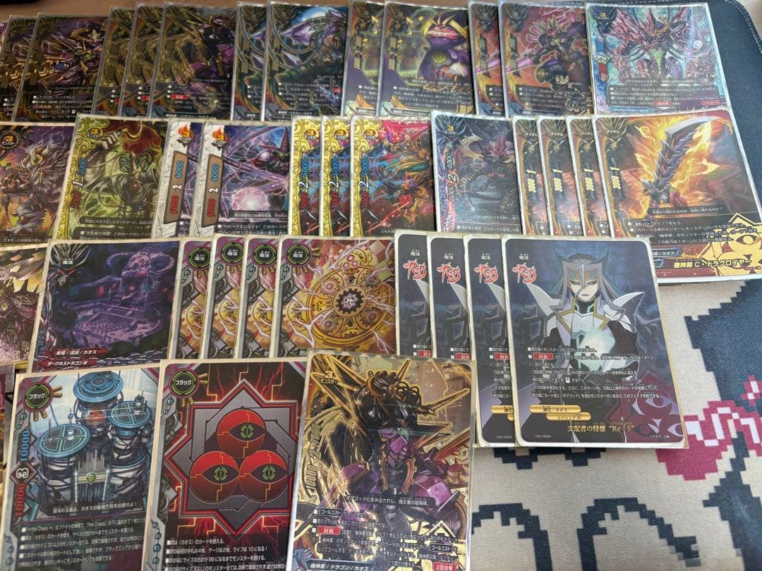 バディファイト　カオスデッキ　スリーブ、ライフカウンター付き