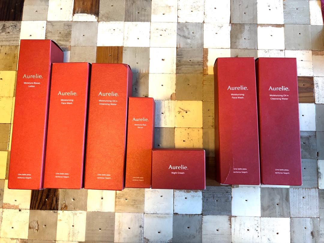 オレリー　5点セット　＋クレンジング＋フェイスウォッシュ