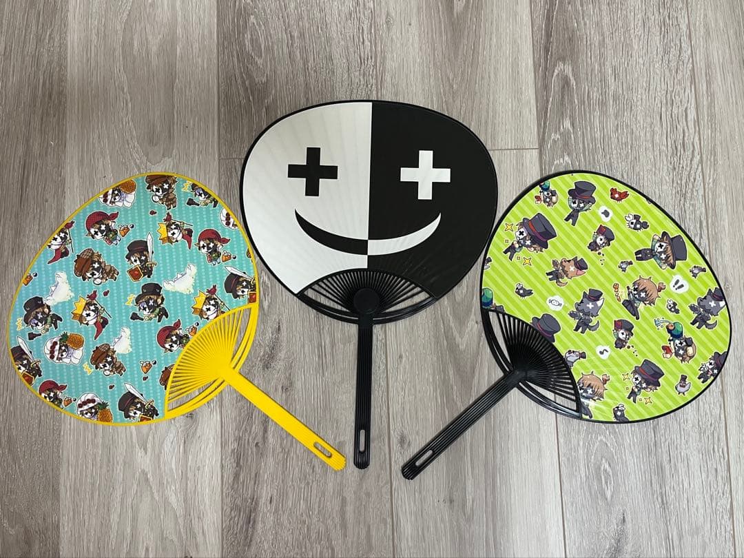 レトルト　はなセレブ　コミケ　うちわ　3枚セット