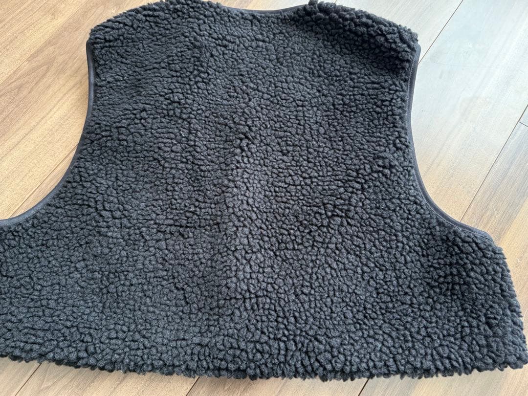 HYKE ハイクフェイクシアリング ボアベスト日本製極美品