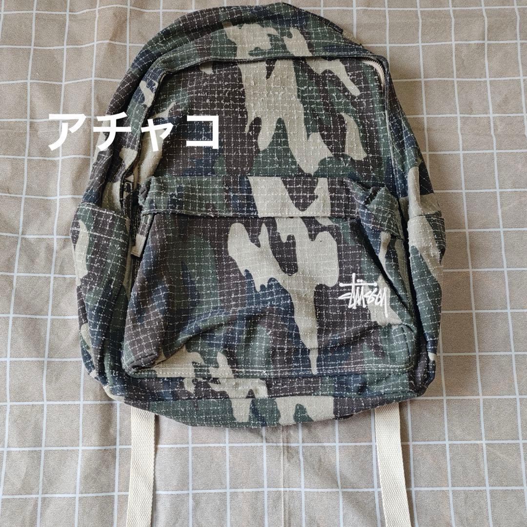 STUSSY リュックバックパック カモフラージュ